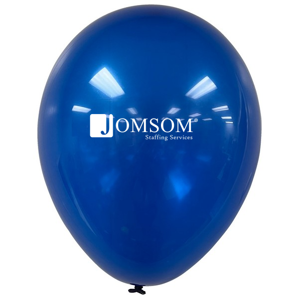 11” Branded Display Balloon – Jomsom Staffing Description: