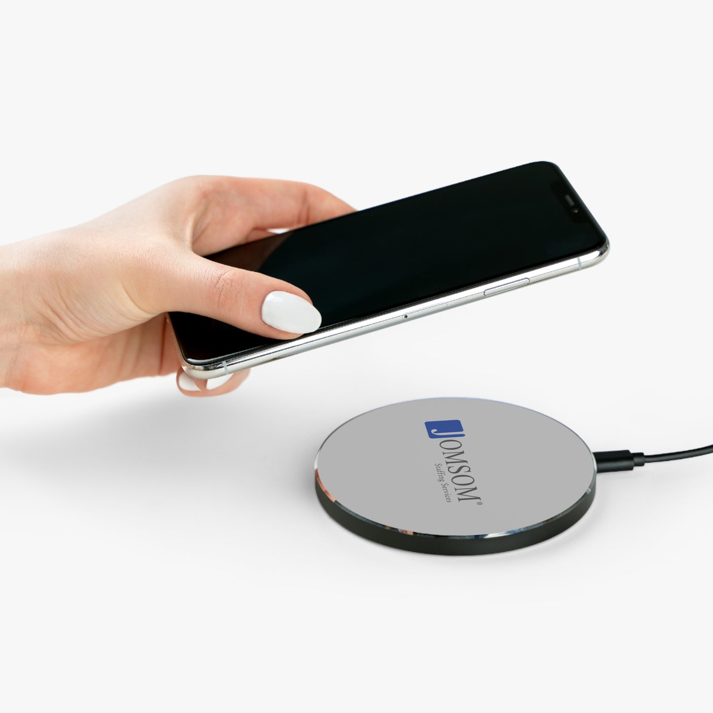 Custom Wireless Charger – Jomsom Staffing Branded