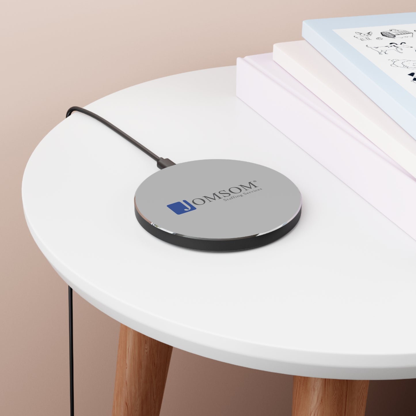 Custom Wireless Charger – Jomsom Staffing Branded