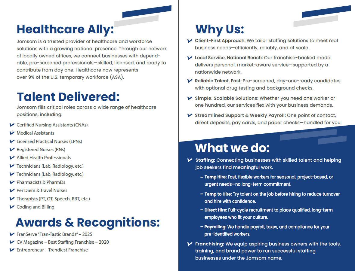 Healthcare Brochure
