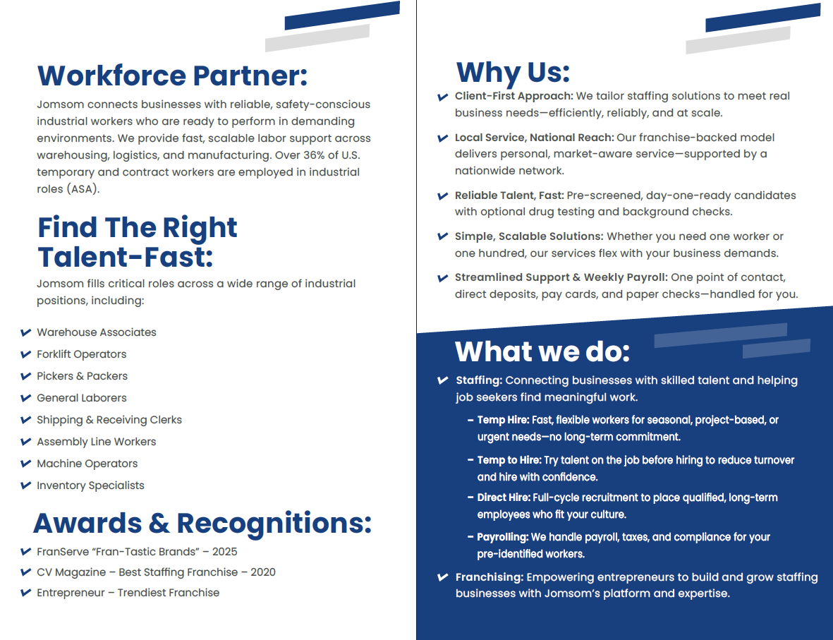 Industrial Brochure
